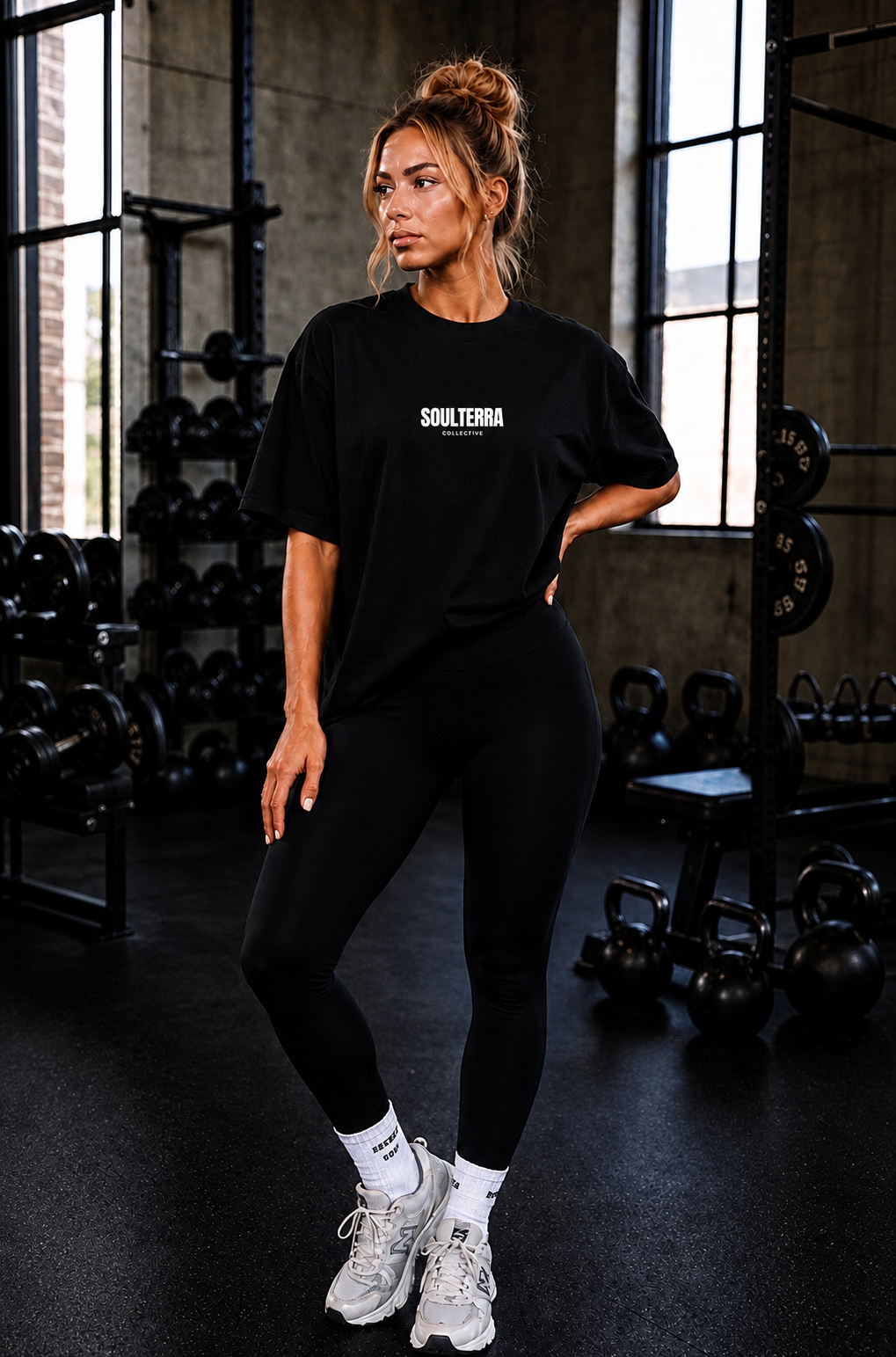 Oversize cardio tee